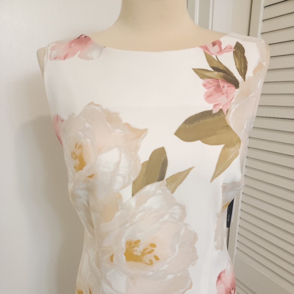 AGB FLORAL SLEEVELESS DRESS - Picture 3 of 4